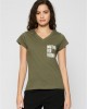 Тениска Ladies Waiting For Friday Box Tee olive XS