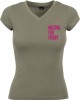 Тениска Ladies Waiting For Friday Box Tee olive XS