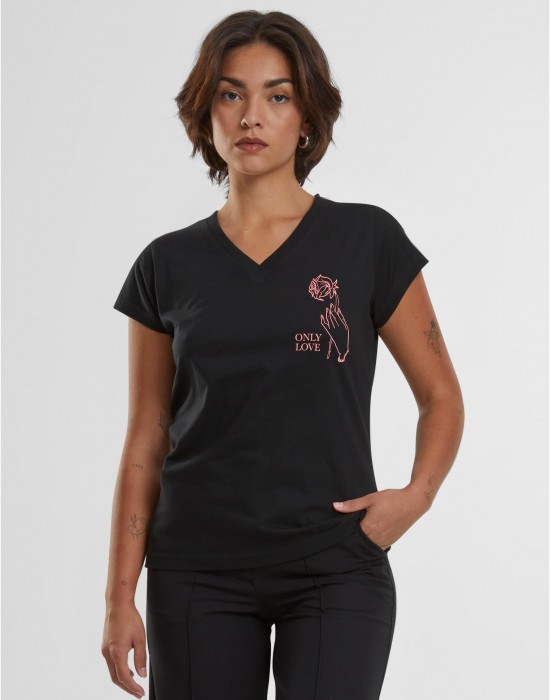 Тениска Ladies Only Love Tee black XS