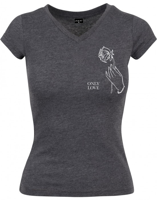 Тениска Ladies Only Love Tee charcoal XS