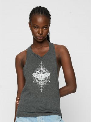 Тениска Ladies Moth Tee charcoal XS