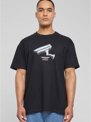 Тениска CCTV Oversize Tee black XXL