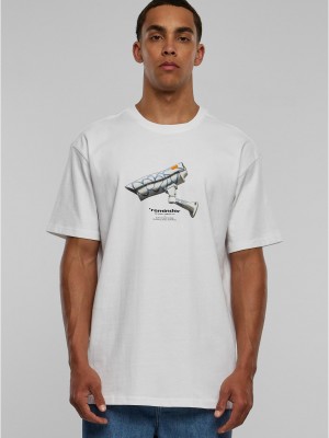 Тениска CCTV Oversize Tee white XXL