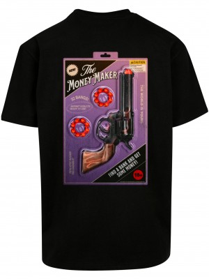 Тениска Money Maker Oversize Tee black XXL