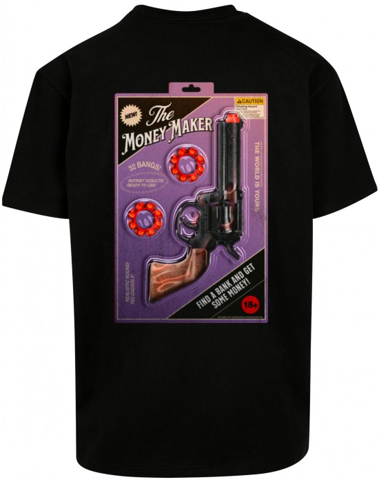 Тениска Money Maker Oversize Tee black XXL