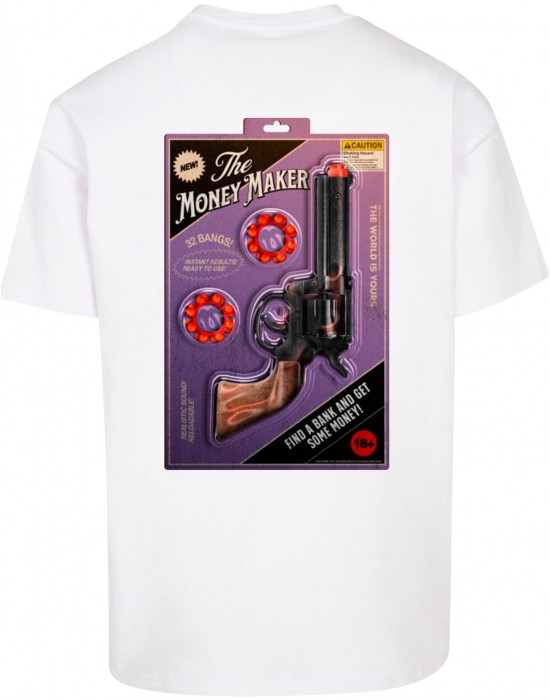 Тениска Money Maker Oversize Tee white XXL