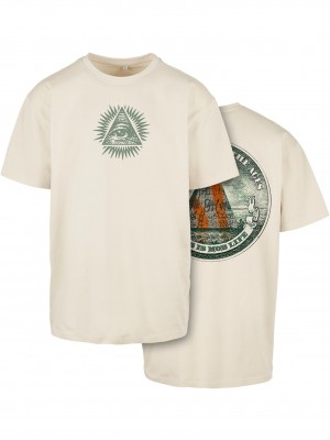 Тениска New Order Oversize Tee sand XXL