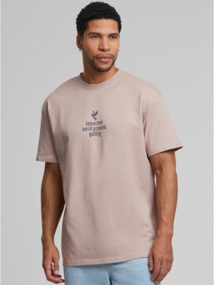 Тениска Justice Oversize Tee duskrose XXL