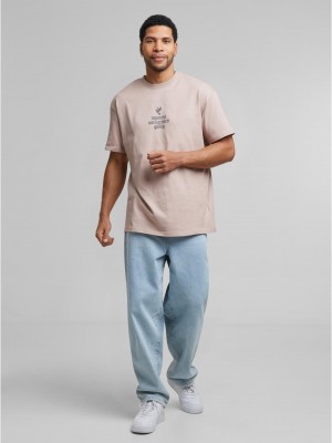 Тениска Justice Oversize Tee duskrose XXL