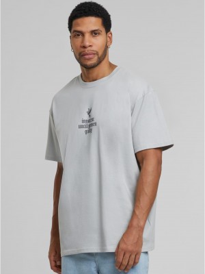 Тениска Justice Oversize Tee lightasphalt XXL