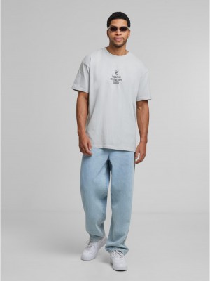 Тениска Justice Oversize Tee lightasphalt XXL