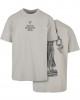 Тениска Justice Oversize Tee lightasphalt XXL