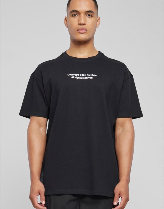 Тениска Fingerprint Oversize Tee black XXL