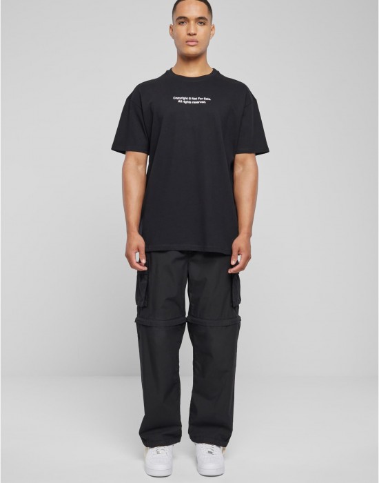 Тениска Fingerprint Oversize Tee black XXL