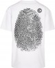 Тениска Fingerprint Oversize Tee white XXL