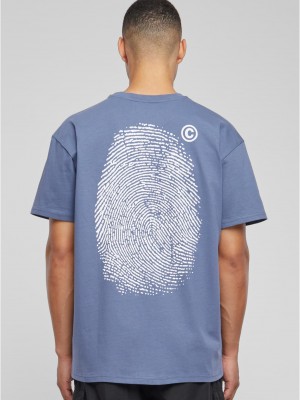 Тениска Fingerprint Oversize Tee vintageblue XXL