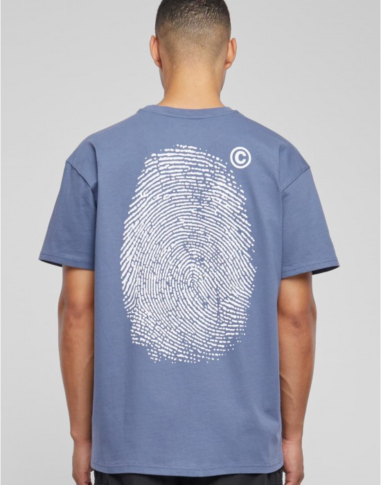 Тениска Fingerprint Oversize Tee vintageblue XXL