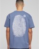 Тениска Fingerprint Oversize Tee vintageblue XXL