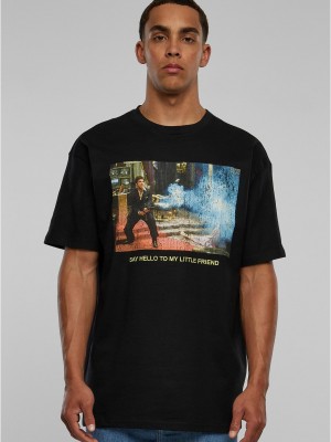 Тениска Scarface Little Friend Oversize Tee black XXL
