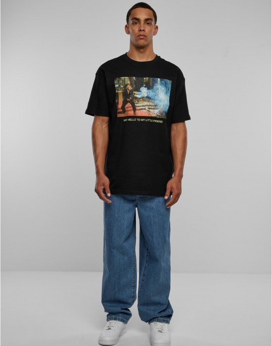 Тениска Scarface Little Friend Oversize Tee black XXL