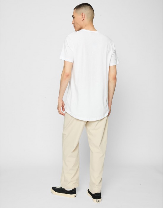 Тениска New York Wording Tee white XL