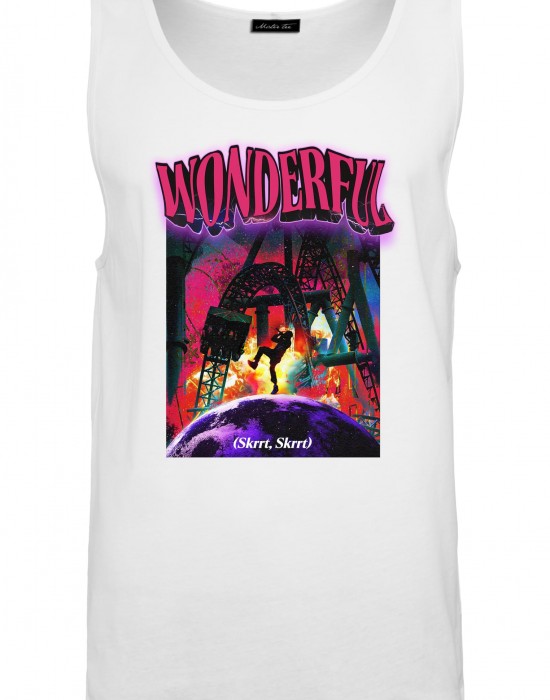 Тениска Wonderful Tee Tank Top white XXL