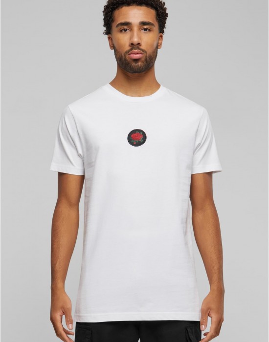 Тениска Rose Patch Tee white XXL