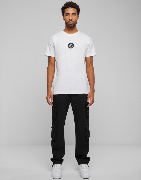 Тениска NY Patch Tee white XXL