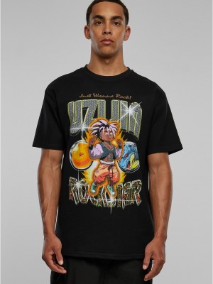 Тениска UZIJIN Heavy Oversize Tee black XXL