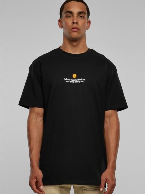 Тениска K-Pop Heavy Oversize Tee black XXL