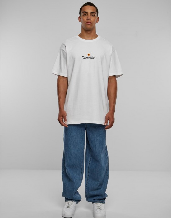 Тениска K-Pop Heavy Oversize Tee white XXL