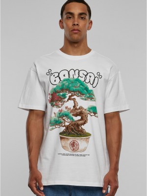 Тениска Bonsai Heavy Oversize Tee white XXL