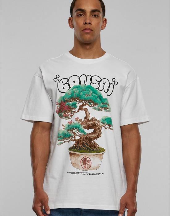 Тениска Bonsai Heavy Oversize Tee white XXL
