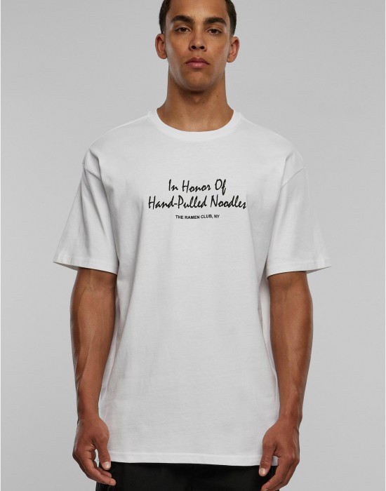 Тениска Ramen Club Heavy Oversize Tee white XXL