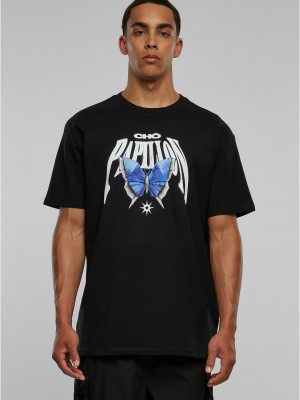 Тениска Origami Tee black XXL