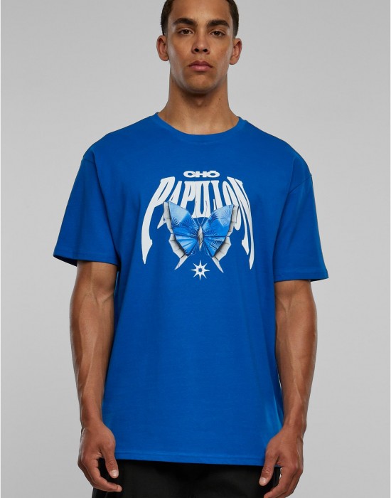 Тениска Origami Tee cobaltblue XXL