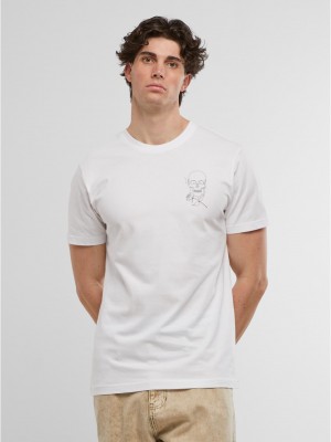 Тениска Skull One Line Tee white XXL Тениска Skull One Line Tee white XXL
