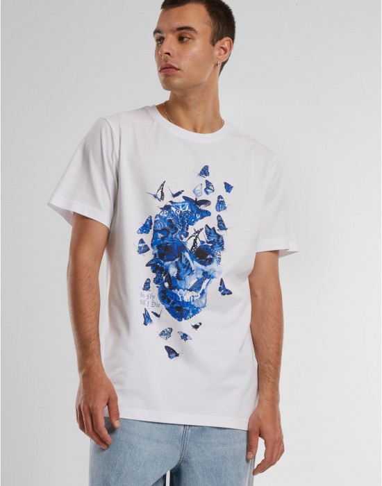 Тениска Butterfly Skull Tee white XXL Тениска Butterfly Skull Tee white XXL