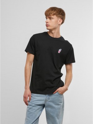 Тениска Good Vibes Drink Tee EMB black XXL Тениска Good Vibes Drink Tee EMB black XXL