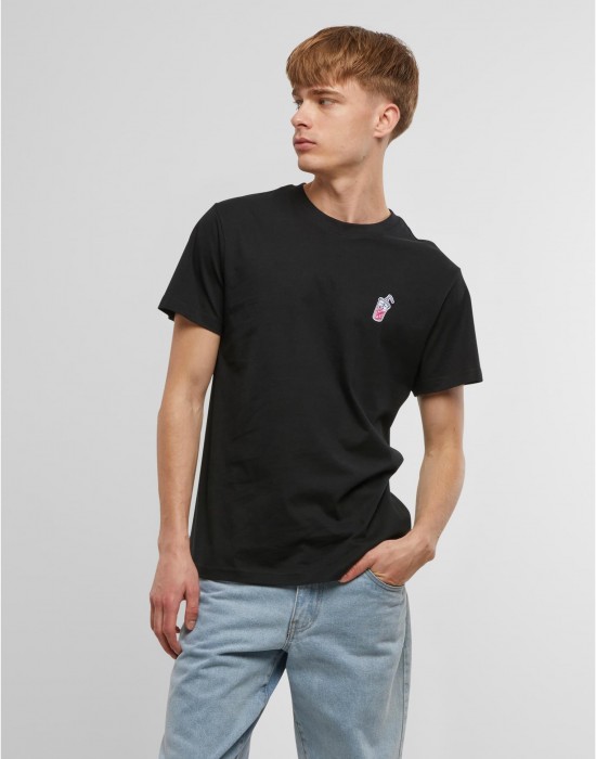 Тениска Good Vibes Drink Tee EMB black XXL Тениска Good Vibes Drink Tee EMB black XXL