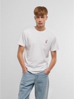 Тениска Good Vibes Drink Tee EMB white XXL Тениска Good Vibes Drink Tee EMB white XXL