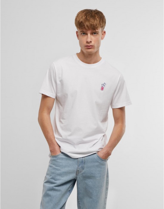 Тениска Good Vibes Drink Tee EMB white XXL Тениска Good Vibes Drink Tee EMB white XXL