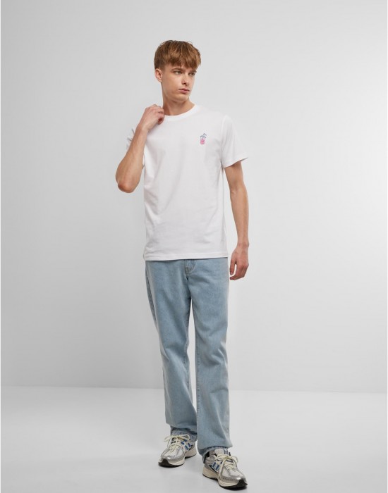 Тениска Good Vibes Drink Tee EMB white XXL Тениска Good Vibes Drink Tee EMB white XXL