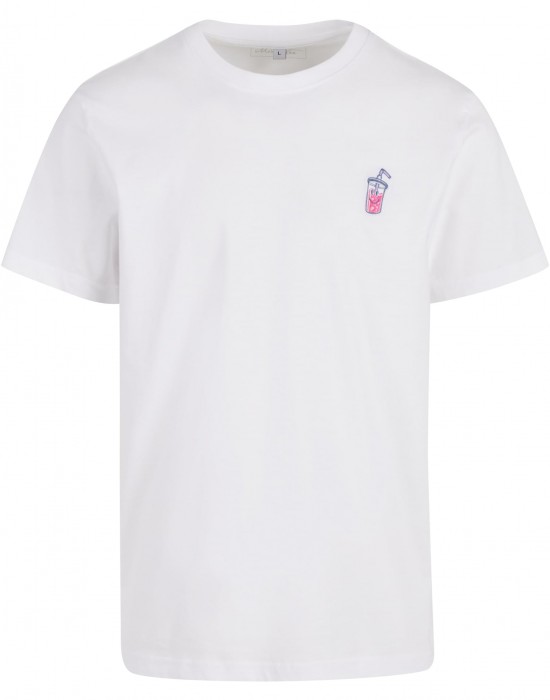 Тениска Good Vibes Drink Tee EMB white XXL Тениска Good Vibes Drink Tee EMB white XXL