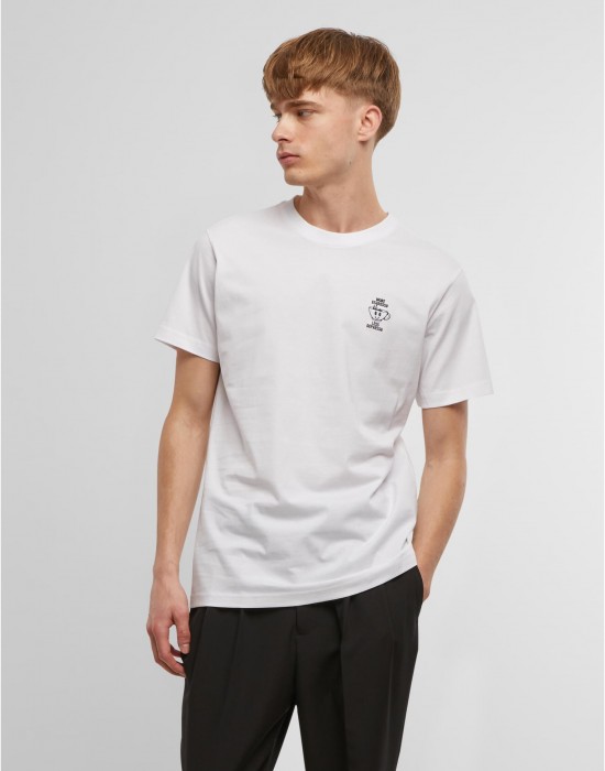 Тениска More Espresso Less Depresso Tee EMB white XXL Тениска More Espresso Less Depresso Tee EMB white XXL