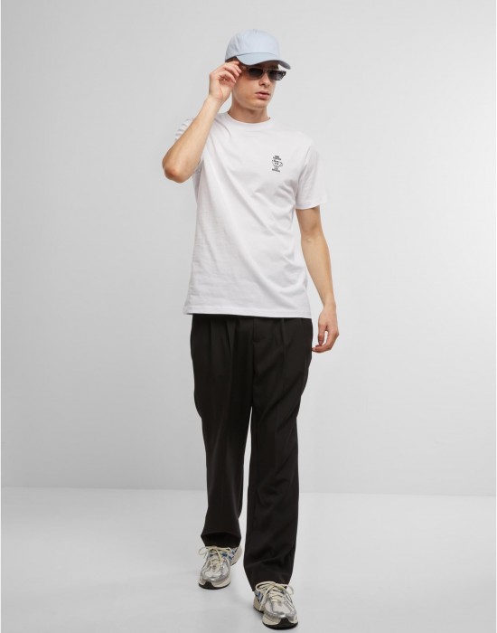 Тениска More Espresso Less Depresso Tee EMB white XXL Тениска More Espresso Less Depresso Tee EMB white XXL