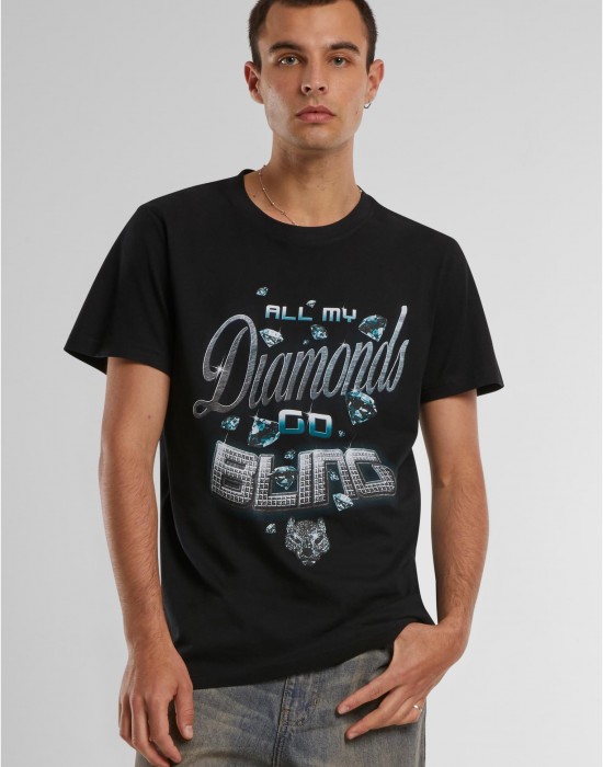 Тениска Diamonds Go Bling Tee black XXL Тениска Diamonds Go Bling Tee black XXL
