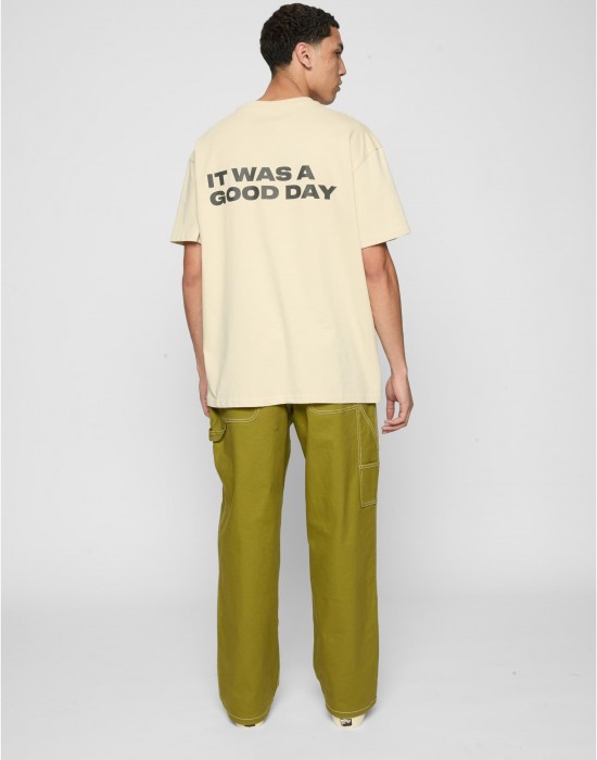 Тениска Ice Cube It's a good day Oversize Tee sand XXL Тениска Ice Cube It's a good day Oversize Tee sand XXL
