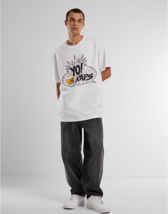 Тениска MTV Yo! Oversize Tee white XXL Тениска MTV Yo! Oversize Tee white XXL