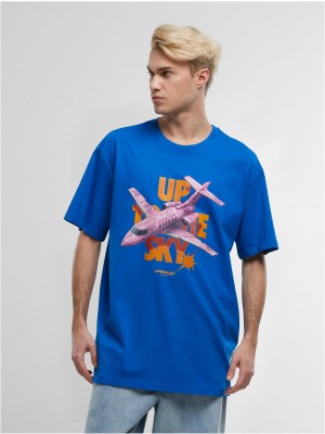 Тениска Up to the Sky Oversize Tee cobalt blue XXL Тениска Up to the Sky Oversize Tee cobalt blue XXL